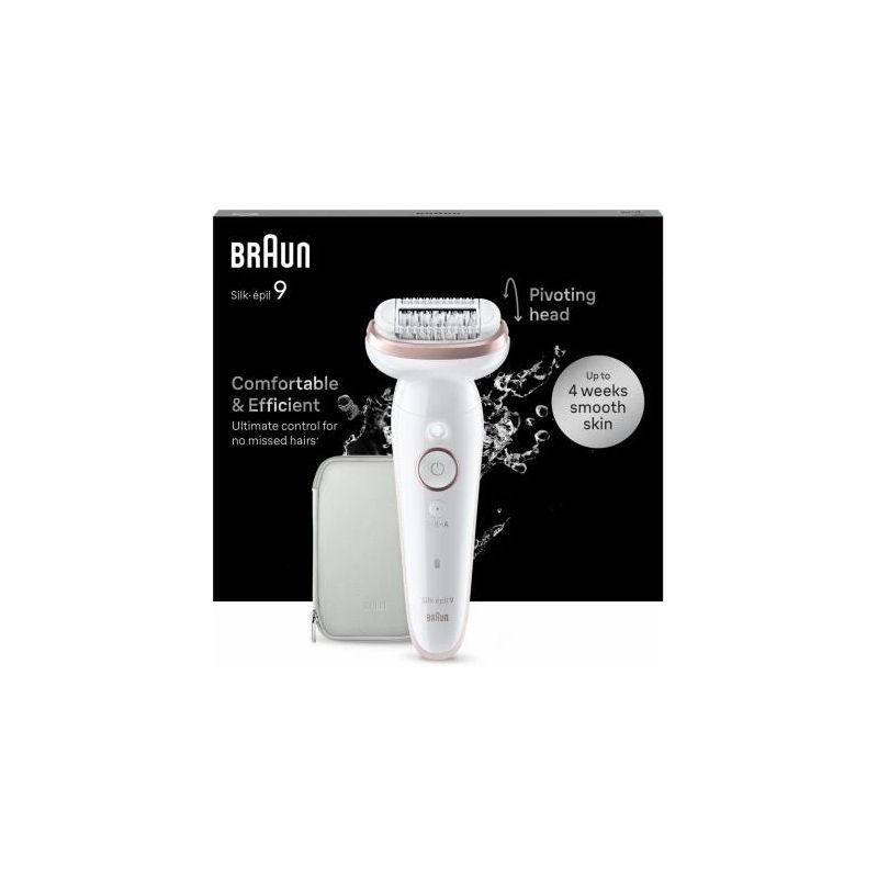 Epilators Braun Silk•épil 9 SES9-000. balta