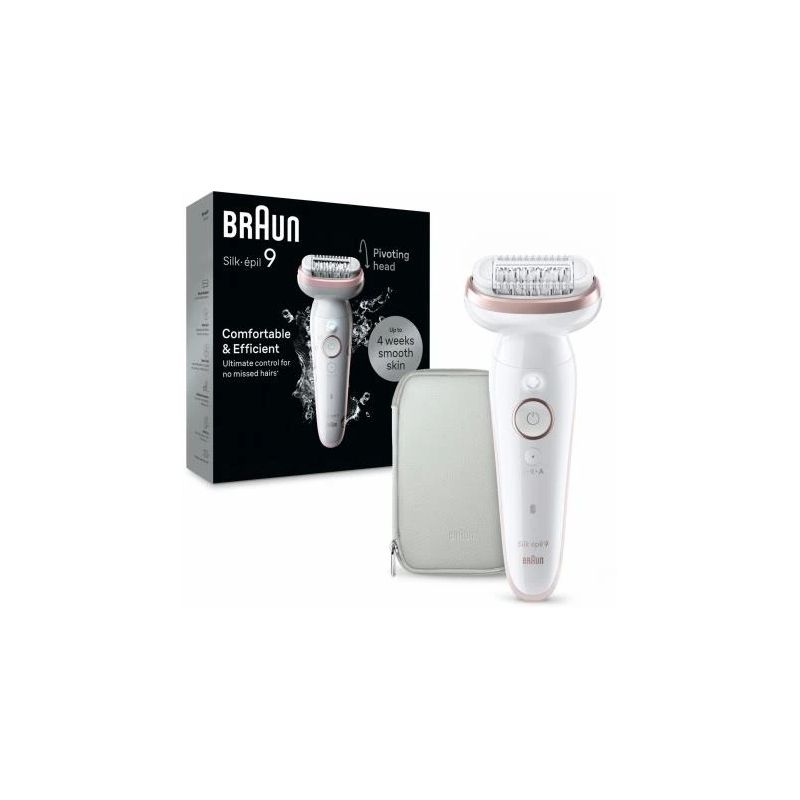 Epilators Braun Silk•épil 9 SES9-000. balta