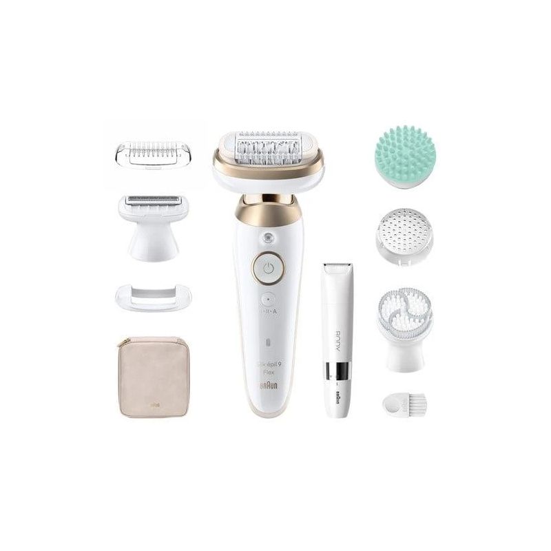 Epilators Braun Silk•épil 9 Flex SkinSpa SES9-481 balta