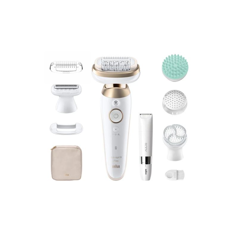 Epilators Braun Silk•épil 9 Flex SkinSpa SES9-481 balta