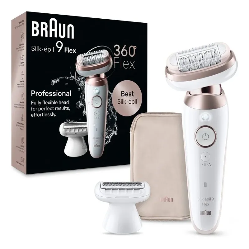 Epilators Braun Silk•épil 9 Flex SES9-030 3D, balta