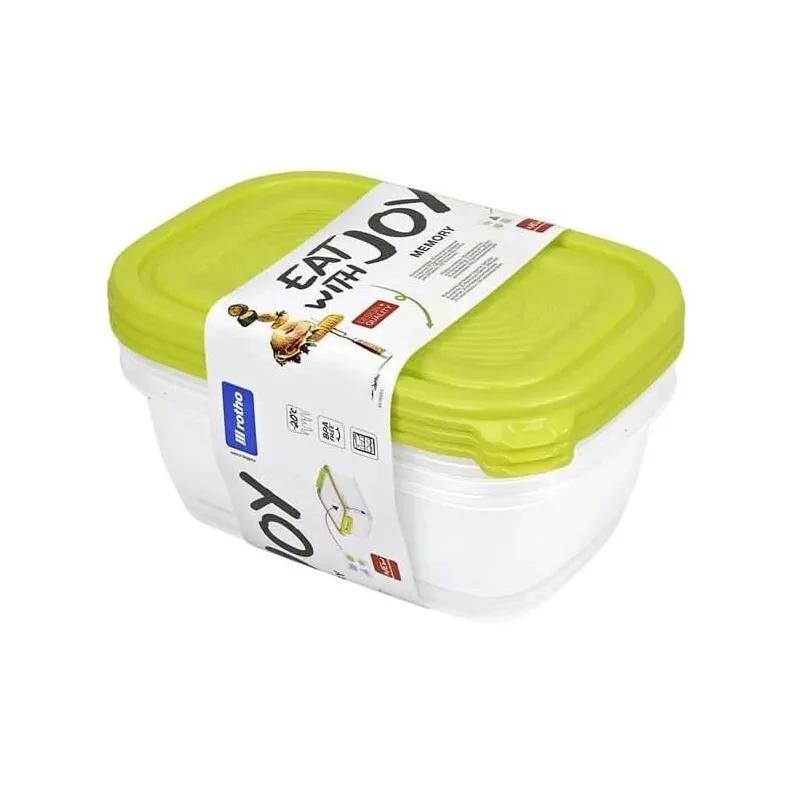 Pārtikas trauks Sunshine 7610859168382 3pcs, 1 l, 3 gab.