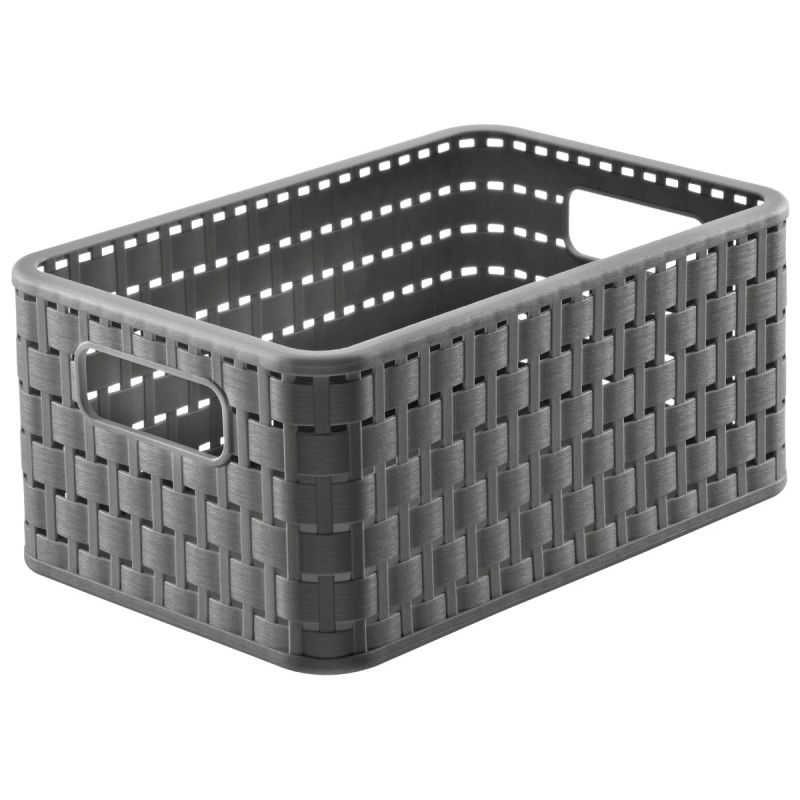 Daiktadėžė ROTHO. 6 l. pilka. 28×18.5×12.6 cm