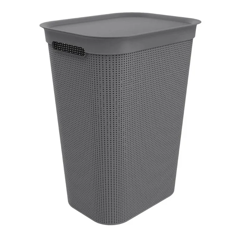 Skalbinių dėžė Rotho 1023508853, 50 l, pilka sp., 43.1 cm x 34 cm