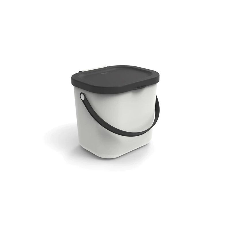 Šķirošanas tvertne Rotho. balta-pelēka