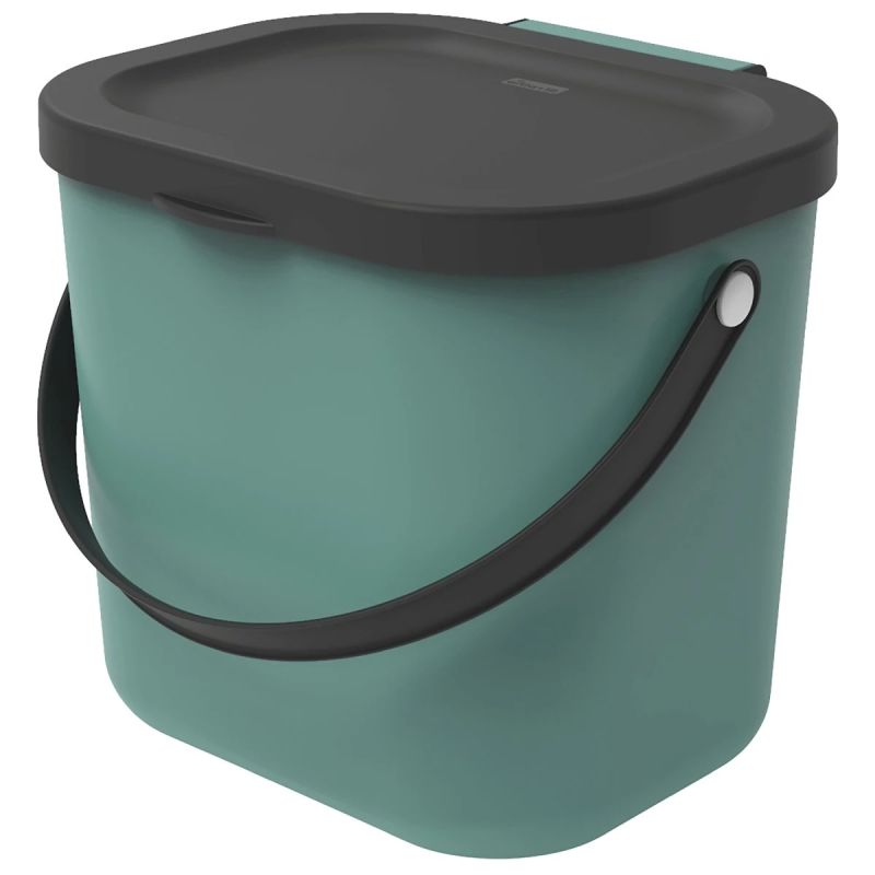 Bio atkritumu tvertne 6L Albula, zaļa