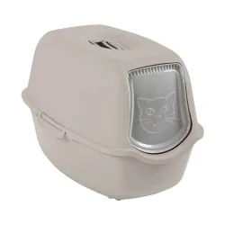 Suletud kassitualett Rotho 4552907422, kollane v.-beež v., suletud, 56 cm x 39 cm x 40 cm