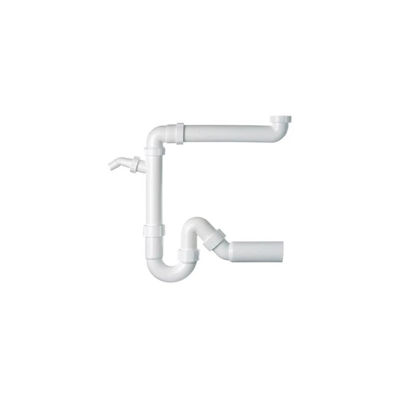 Sifons Franke 1½". balts