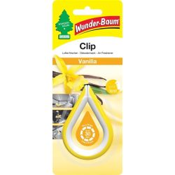 Automobiļu gaisa atsvaidzinātājs Wunder-Baum Clip Vanilla