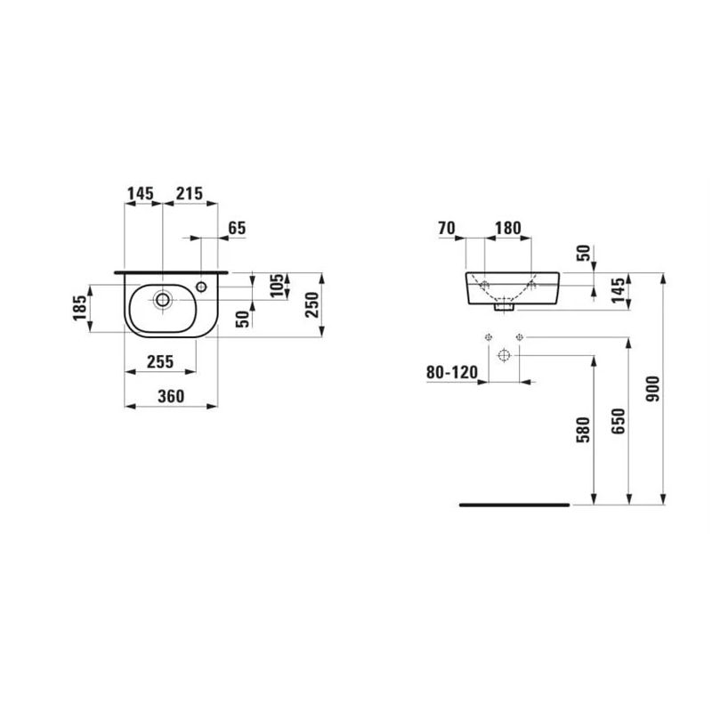 IZLIETNE PIEKARAMĀ LUA 36x25x12 BALTA