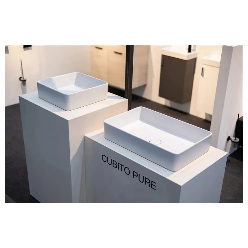 Vannas istabas izlietne Jika Cubito PURE, 60 cm x 38 cm x 14 cm, balta