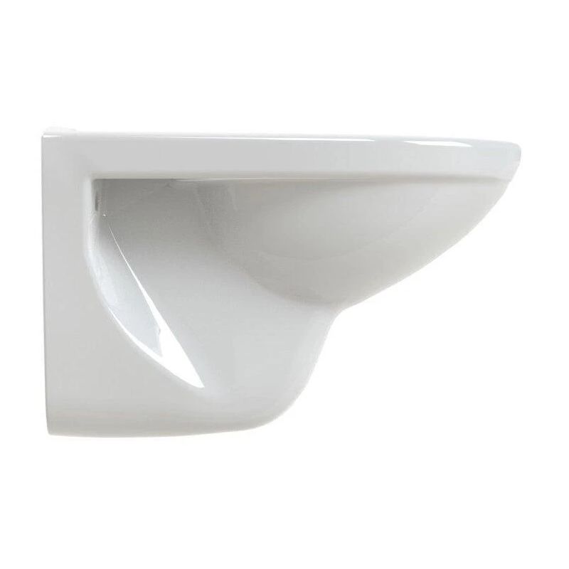 Euroline-n balts piekaramais tualetes pods