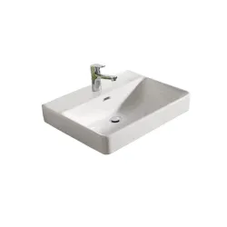 Умывальник для ванной комнаты Laufen Pro S, керамика, 60 см x 46.5 см x 17.5 см, белый цв.