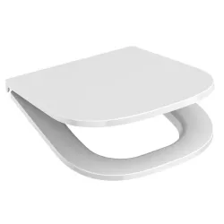 WC-poti prill-laud kaanega Jika Deep, valge v., 44.5 cm x 36.0 cm