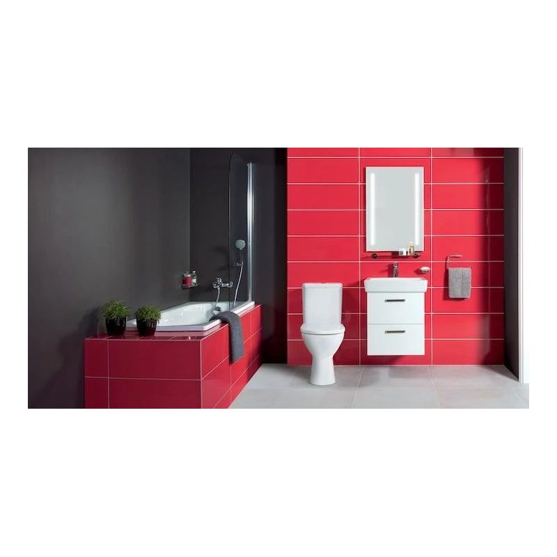 Tualete JIKA LYRA PLUS RIMLESS H8273. 385×630 mm