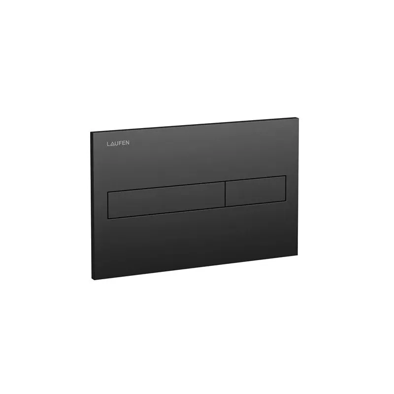 Ūdens nolaišanas poga Laufen, melna krās.