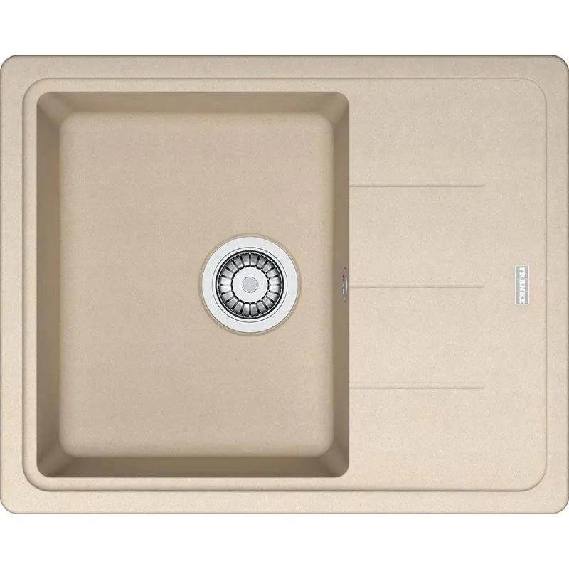 Virtuves izlietne Franke Basis BFG 611 - 62, granīts, 62 cm x 50 cm x 20 cm, gaiši brūna