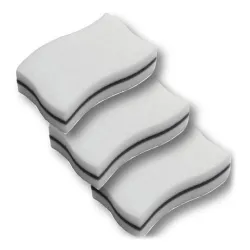 Губка для чистки Franke 112.0304.193, белый цв.-черный цв., 3 шт.