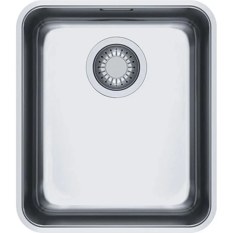 Virtuves izlietne Franke Aton ANX 110 - 34, nerūsējošais tērauds, 37 cm x 43 cm x 18 cm, sudraba krās.