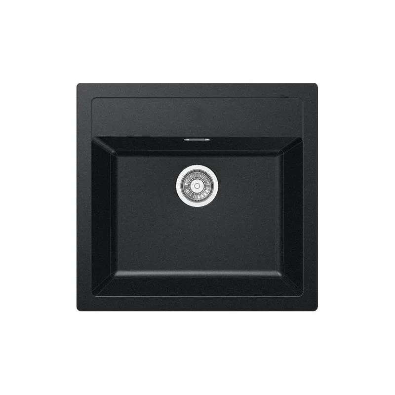 Virtuves izlietne Franke Sirius SID 610, tektonīts, 56 cm x 53 cm x 20 cm, onyx