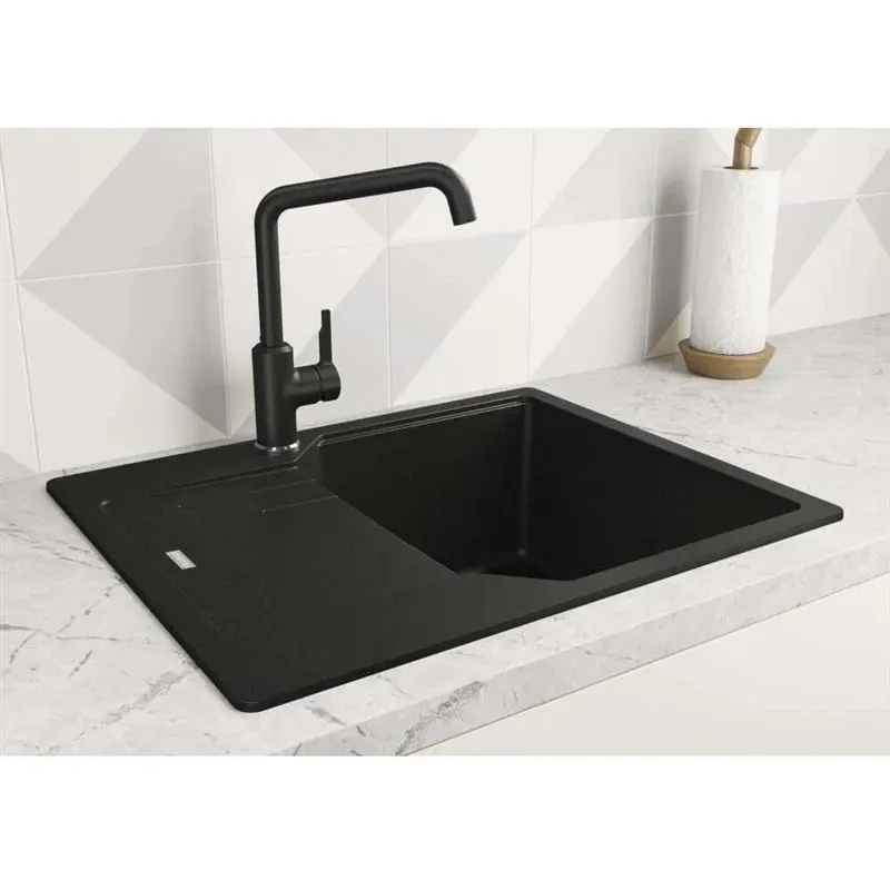 Virtuves jaucējkrāns Franke Urban 15.0595.081, melna krās.