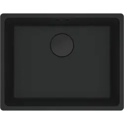 Virtuvinė plautuvė Franke Maris MRG 210-110-52 125.0683.233, granitas, 55.3 cm x 43.3 cm x 20 cm, matinė juoda sp.