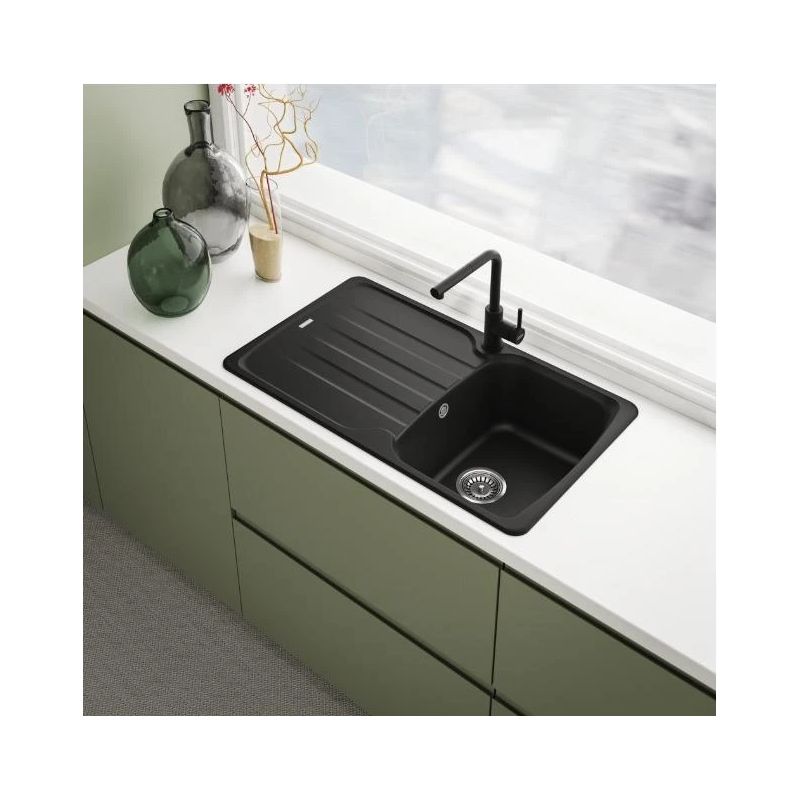 Jaucējkrāns virt.lina franke melns