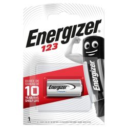 BATERIJA ENERGIZER 123 3V Lithium B1. 1500 mAh