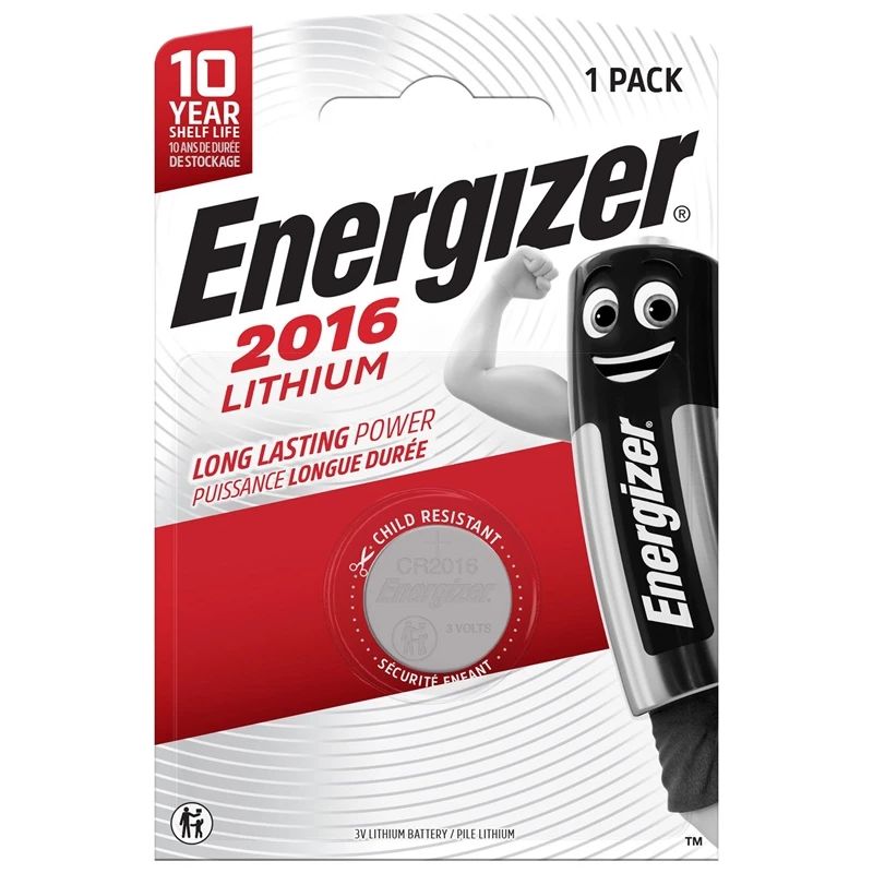 Litija baterija energizer cr2016 3v