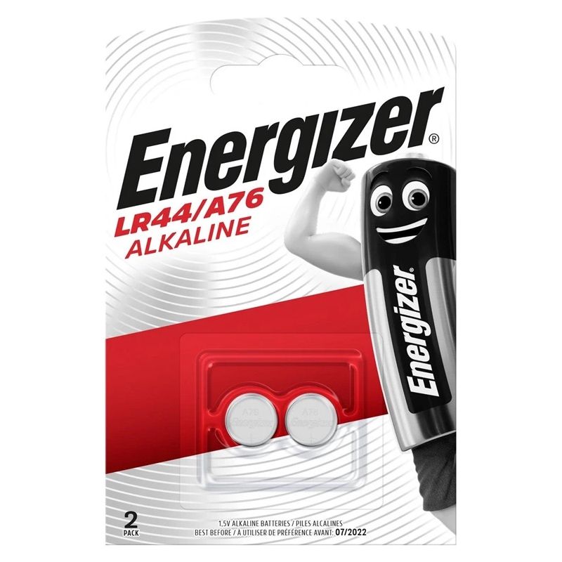 BATERIJAS ENERGIZER LR44-A76-AG131.5V B2 Alkaline