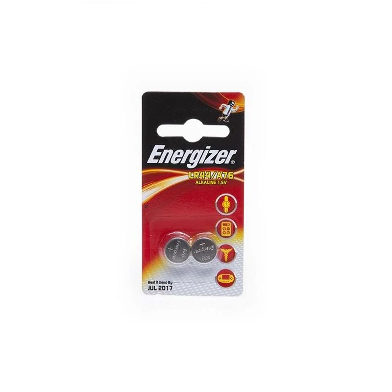 BATERIJAS ENERGIZER LR44-A76-AG131.5V B2 Alkaline