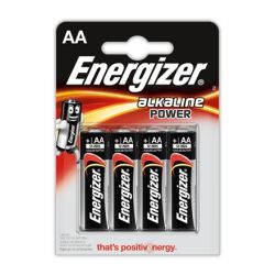 BATERIJAS ENERGIZER Alkaline Power AA 1500 LR6 1.5V B4