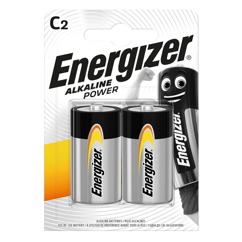 BATERIJAS ENERGIZER Alkaline Power C 1400 LR14 1.5V B2