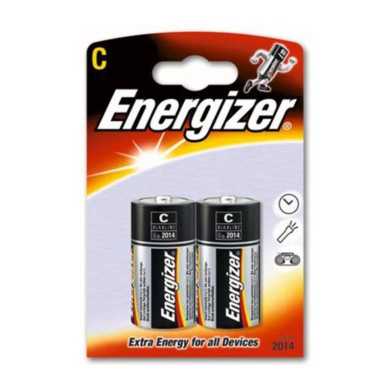BATERIJAS ENERGIZER Alkaline Power C 1400 LR14 1.5V B2