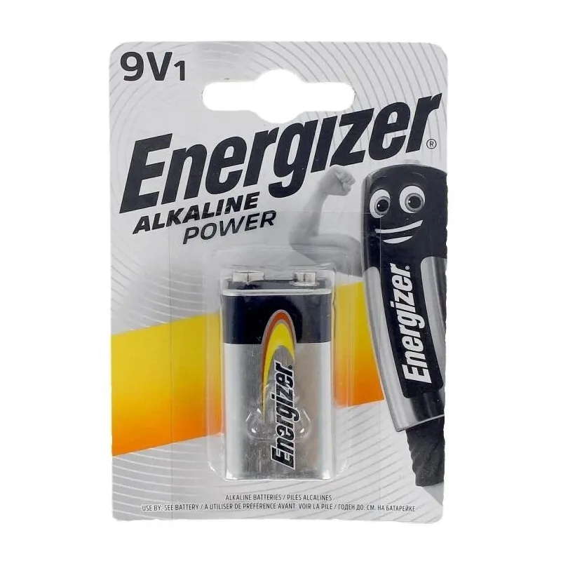 Baterijas Energizer BEAB5, 6LR61, 9 V