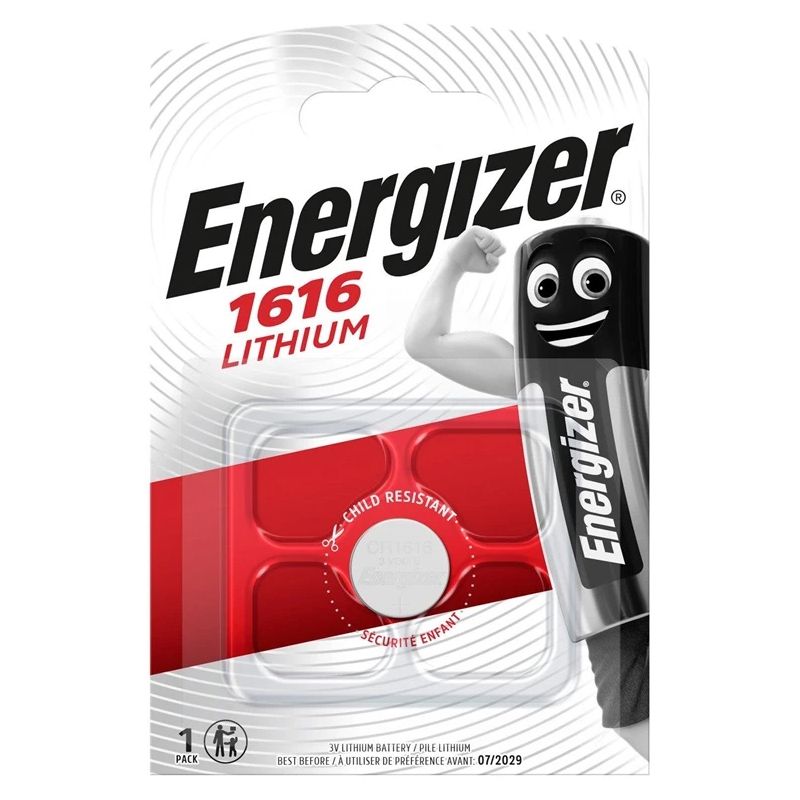 LITIJA BATERIJA ENERGIZER CR1616 3V 55 mAh