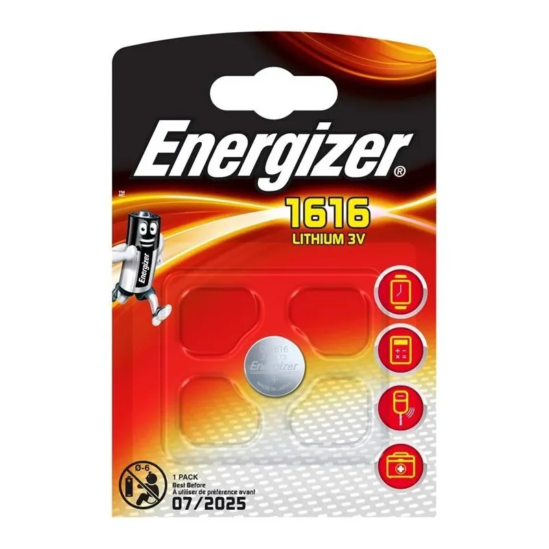 Litija baterija Energizer BELK3, CR1616, 3 V