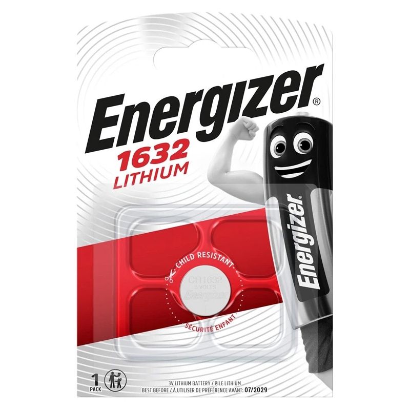 LITIJA BATERIJA ENERGIZER CR1632 3V 130 mAh