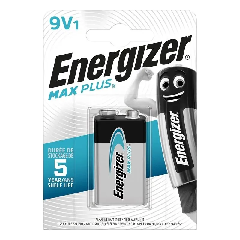 Elements Energizer Max Plus 9V