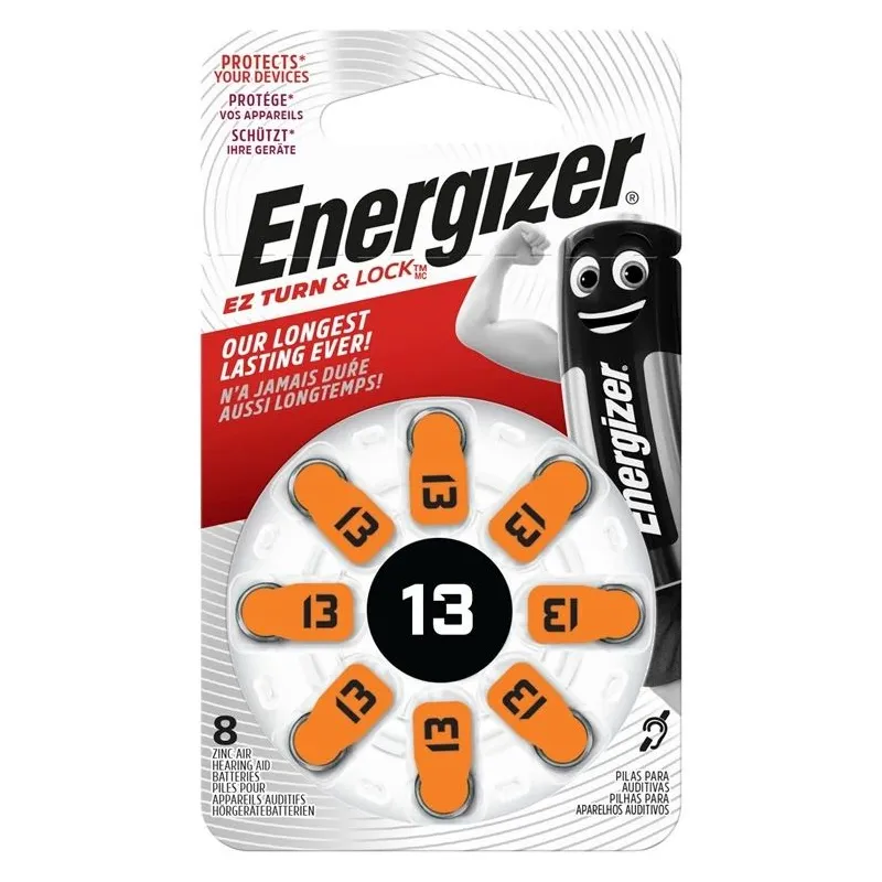 Baterijas Energizer BEFL34-13, ZA13-PR48, 1.4 V