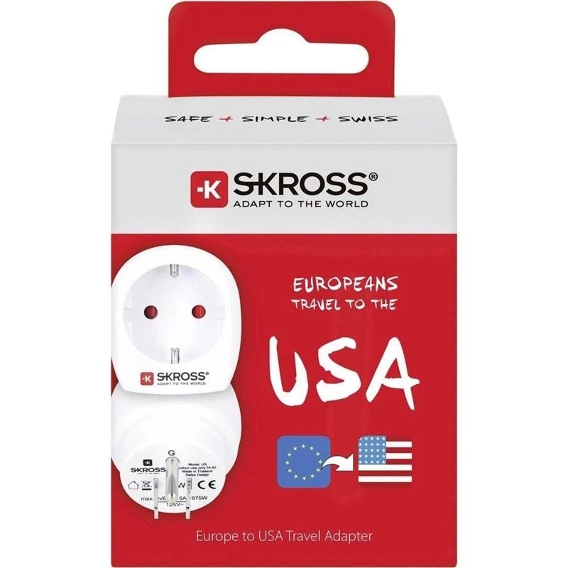 Adapteris Skross 1500203. 15 A. 115 V