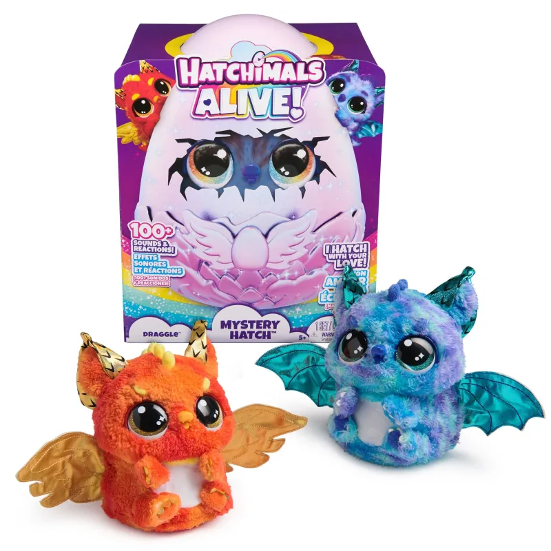 Interaktīva rotaļlieta Hatchimals, 25.40 cm, daudzkrāsaina