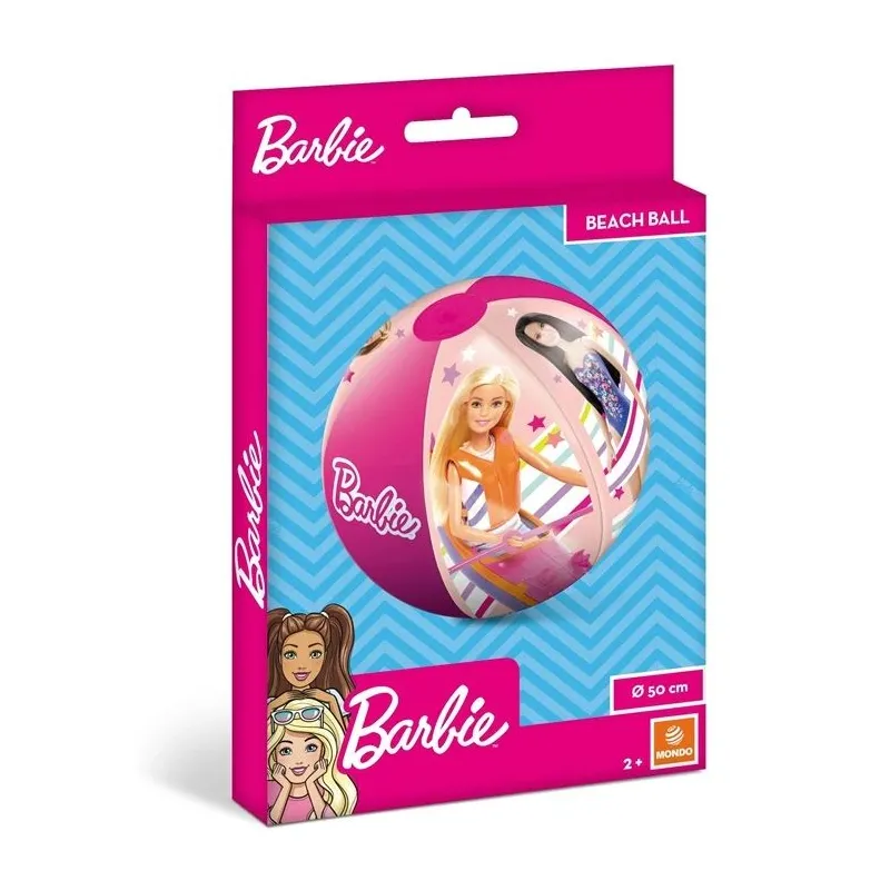 Paplūdimio kamuolys Mondo Barbie, 50 cm x 50 cm