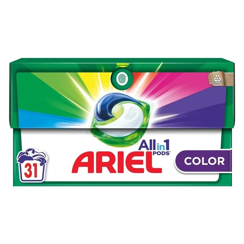 Kapsulas mazgāšanai Ariel Color, 31 gab.