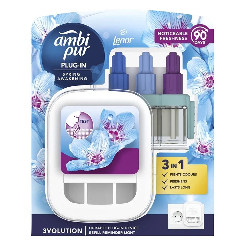 Gaisa atsvaidzinātājs Ambi Pur 3Vol Lenor Spring Awaken 20 ml