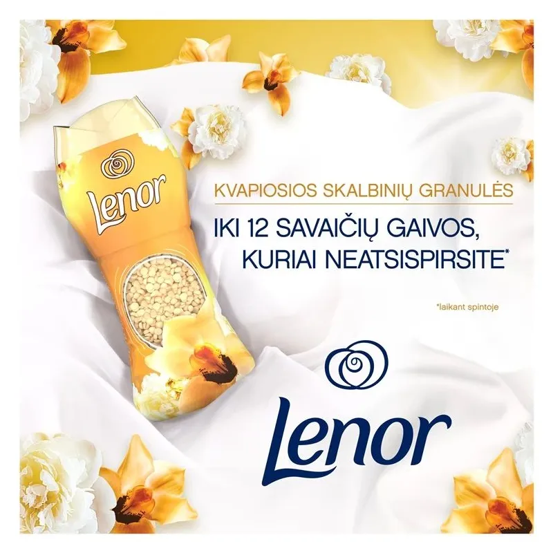 Aromatizētas granulas Lenor Gold Orchid, granulas, 0.210 l