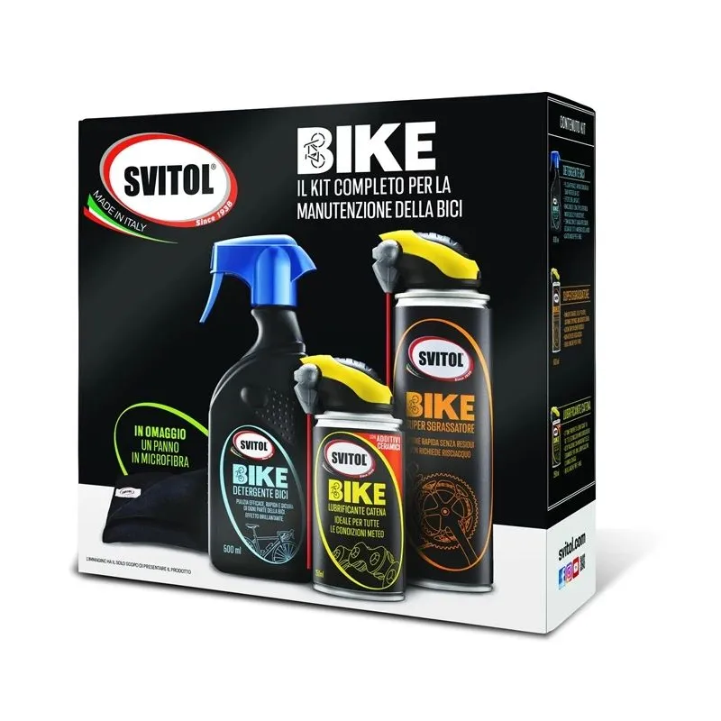 Velosipēdu tīrīšanas komplekts Svitol 4375