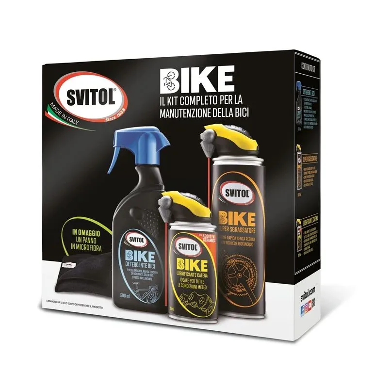 Velosipēdu tīrīšanas komplekts Svitol 4375