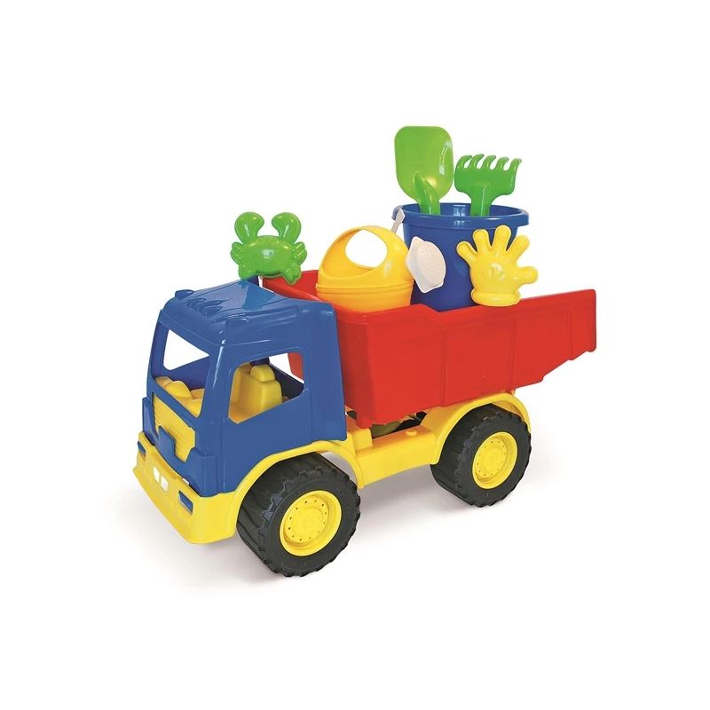 Mašīnīte ar smilšu rotaļlietu komplektu 634