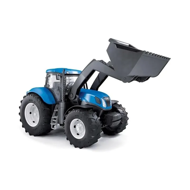 Žaislinis traktorius Tractor THNL683, mėlyna sp.-pilka sp.